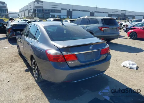2015 Honda Accord Hybrid Touring из США, поврежденный, VIN 1HGCR6F71FA008882